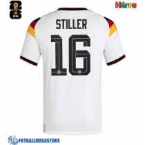 Fotballdrakt Herre Tyskland Angelo Stiller #16 Hjemmedrakt VM 2026 Kortermet
